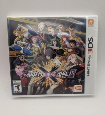 [FACTORY SEALED] Project X Zone 2 Nintendo 3DS Game Capcom/SEGA/Namco RARE NEW - Image 1 of 4