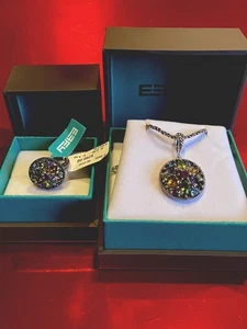 NEU! EFFY MEHRSTEIN & STERLINGSILBER RING & HALSKETTE SET/GRÖSSE 7/ein tolles Geschenk - Bild 1 von 9