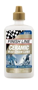 Finish Line Ceramiczny wosk Łańcuch rowerowy Lubry, 4-uncjowa butelka do wyciskania kroplówki - Zdjęcie 1 z 7