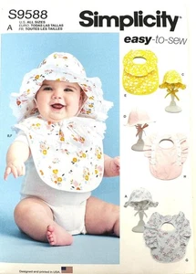 Infant Baby Toddler Bibs & Hats All Sizes - Picture 1 of 10