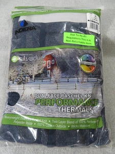 INDERA XLT (42-44) Thermohose Dual Face Raschelstrick schwer Neu mit Etikett - Bild 1 von 4