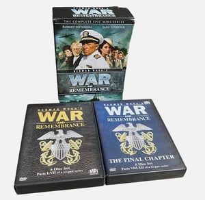 War and Remembrance The Complete Epic Mini Series (DVD 13-Disc) Region 1 - Picture 1 of 3