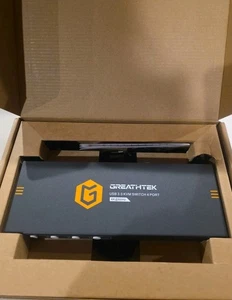 Greathtek HDMI KVM Switch 4 Porte USB 3.0 4K@60Hz Switch Box Nuovo Controllo Multi-PC - Foto 1 di 2