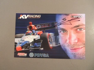 SIGNED EJ Viso KVRacing Indycar Hero Card - Picture 1 of 1