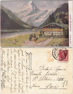 SILLAVENGO - NOVARA - RITORNO DAI CAMPI - VIAGG. 1919 -13169- - Picture 1 of 1