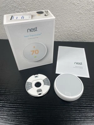Google Nest Thermostat E Programmable Smart Thermostat White A0063 - Image 1 of 4