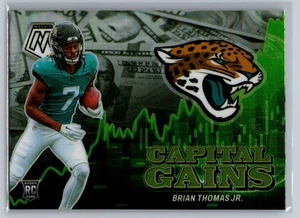 2024 Panini Mosaic #17 Brian Thomas Jr. Capital Guains Silver - Foto 1 di 2