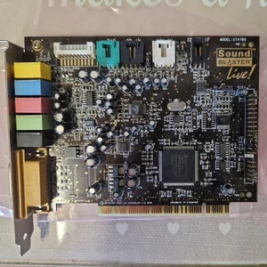Creative Labs Sound Blaster Live ! Carte son CT4780 PCI - Photo 1/4