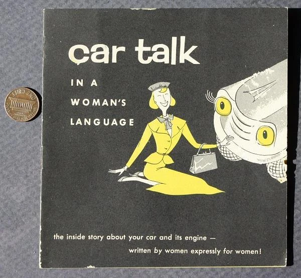 1956 Champion Spark Plugs Car Talk in a Woman's Language Booklet VERY RARE - - Image 1 of 1