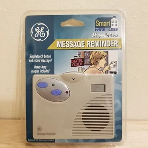 GE Message Reminder Recorder w/ Digital Clock LED Flashing Light & Magnetic Back - Picture 1 of 3