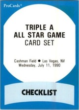 B3141- 1990 ProCards Minor League BB Cards Group10 -You Pick- 10+ FREE US SHIP