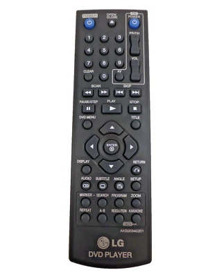 AKB35840201 NEW LG OEM DVD REMOTE CONTROL - Image 1 of 4