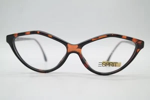 ESPRIT 7044 Weinrot Schwarz Oval Brille Brillengestell eyeglasses Neu - Picture 1 of 6