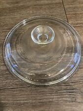 Vintage Corning Ware 24 Pyrex G 5 C A….Clear Glass Lid Only 7 5/8” Wide USA!🇺🇸