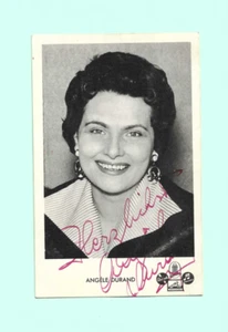 Angèle Durand (2001†) Autogrammkarte 9x14 original Autogramm - Bild 1 von 2