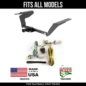 For 06-11 Chevy HHR Trailer Hitch +4Way Wiring Fits All Models Curt 11447 55432 - Picture 1 of 15