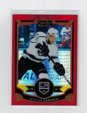 2015-16 O-Pee-Chee Platinum Red Prism #131 Marian Gaborik 064/149