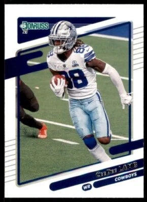 🏈CEEDEE LAMB 2021 Donruss #190 DALLAS COWBOYS Football Card🏈A-15 - Image 1 of 2