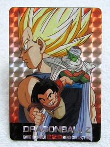 2001 Dragon Ball Z DBZ Hero Collection Vegeta, Piccolo & Krillin Prism #229 - Picture 1 of 4
