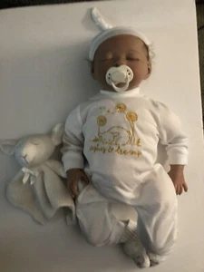 Paradise Galleries Newborn Reborn Baby Doll 21" With Magnetic Pacifier  - Bild 1 von 7