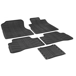 Gledring Tailored Rubber Floor Mats to fit Honda CR-V 07-12 Black Moulded Set - Picture 1 of 4