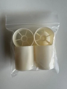 Vintage Team Associated 1/12 White Wheel Set RC Pan Car RC12L Bolink TRC CRC BRP - Picture 1 of 2