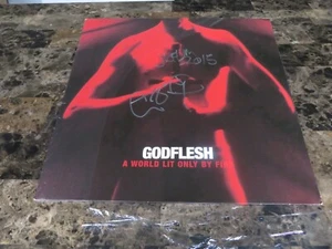 Godflesh – A World Lit Only By Fire - VINYL lp - SIGNED BY THE BAND!! - - Picture 1 of 3
