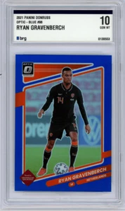2021 PANINI DONRUSS WORLD CUP RYAN GRAVENBERCH BLUE 20/99 FR21 - Picture 1 of 2