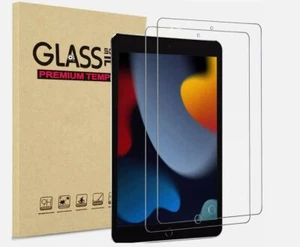 2 For Apple iPad (A16) 11th 10th 9th 8th 7th 6 tempered Glass Screen Protector - Picture 1 of 10