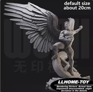 Anime Superhero Angel Feather Wings Resin 3D Print GK Figure DIY Model - Picture 1 of 12