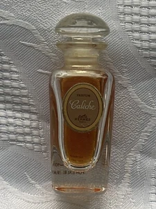Vintage Glass Bottle Of Hermès Calèche Pure Perfume Parfum Discontinued 1990s - Picture 1 of 6