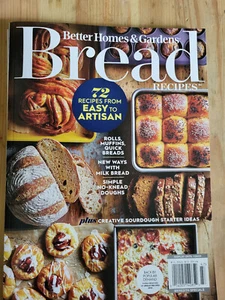 NEW Better Homes and Gardens Bread Recipes 72 Recipes Easy Artisan 2024 FREE SH - Picture 1 of 1