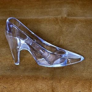 Pantuflas de plástico Cenicienta princesa de tacón alto fiesta favor conjunto rellenable/12 ¡Nuevo! - Imagen 1 de 8