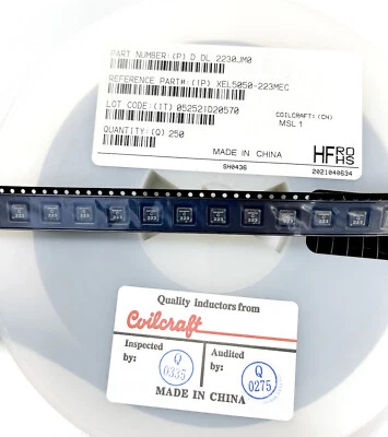 10PCS Coilcraft XEL5050-223MEC High Temperature Shielded Power Inductors New - Image 1 of 3