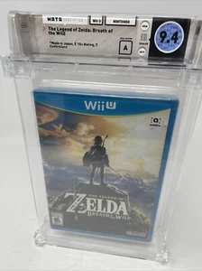 Breath of the Wild Wii U Graded WATA 9.6 A Neu Sealed 7 Controller Fehldruck - Bild 1 von 6