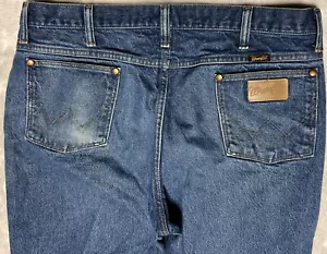 Vintage Wrangler Jeans Herren W36"" Stiefelschnitt Mittel gewaschen blau Denim Made in USA (206) - Bild 1 von 4