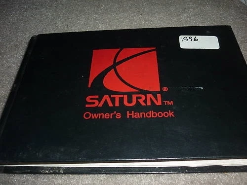 1996 SATURN SL SL1 SL2 SC1 SC2 SW1 SW2 OWNERS MANUAL - Image 1 of 1