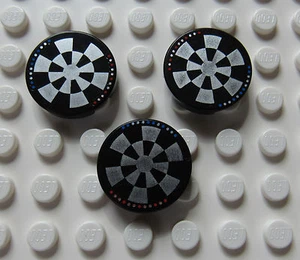 Lego Star Wars 2x2 Dejarik Hologameboard Pattern Tile - lot of 3 - New - Picture 1 of 2