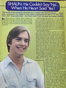 Shaun Cassidy, Full Page Vintage Clipping - Picture 1 of 1