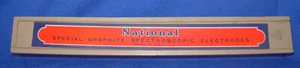 Pair of National Spectroscopic Graphite Electrods in Original Wooden Box - Picture 1 of 5