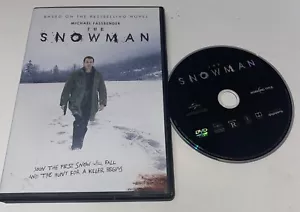 The Snowman DVD 2017 Michael Fassbender Tomas Alfredson Serial Killer Crime - Foto 1 di 14