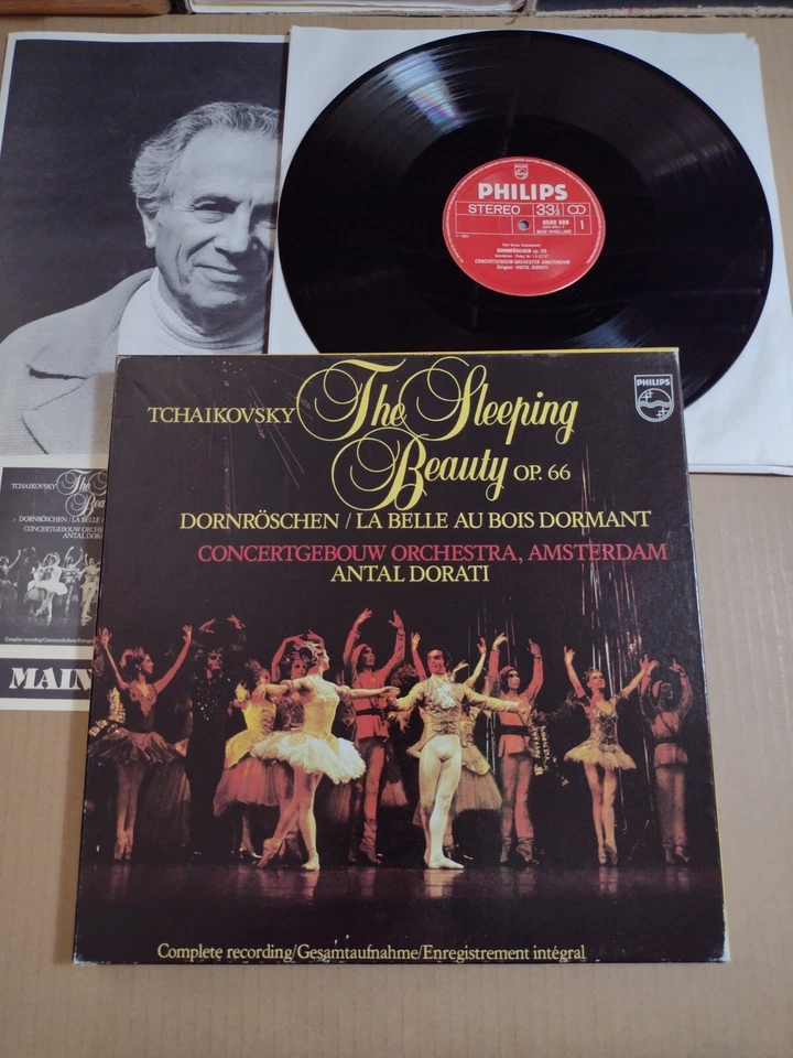 DORATI Tchaikovsky: The Sleeping Beauty, Op. 66 3 LP BOX Philips R 205522 NL NM - Image 1 of 1