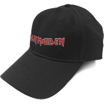 Iron Maiden Baseball Cap: Logo OFFICIAL NEW  - Image 1 of 3