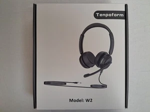 Tenpoform - Kabelgebundenes USB-Headset mit Mikrofon #W2 - Neu - Bild 1 von 4