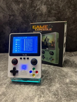 Console di gioco X6 bianca - console multiemulatore - gioco in scatola - Immagine 1 di 4