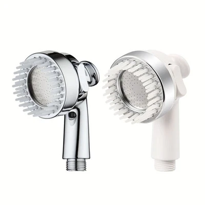 Duschkopf Shampoo Wasserhahn Badewanne Balkonen 12*6,5 Cm Druck Massage - Bild 1 von 4