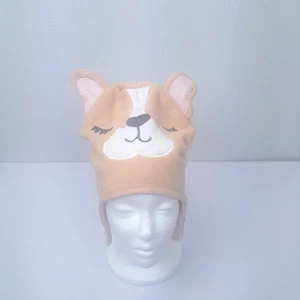 Wonder Nation Toddler Dog Hat With Ears And Chin Closure One Size - Picture 1 of 2