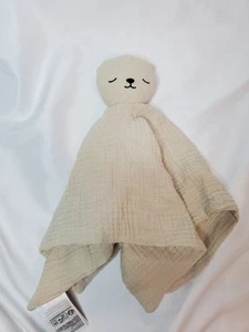 H&M Braun Tsn Teddybär Musselin Baby Stofftier Schnuller Lovey Sicherheitsdecke - Bild 1 von 6