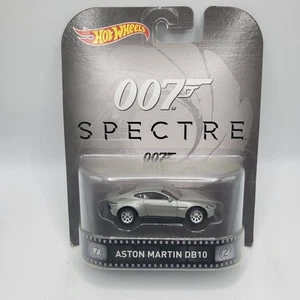 Hot Wheels 2016 Retro Entertainment James Bond 007 Spectre Aston Martin DB10 B6 - Picture 1 of 4
