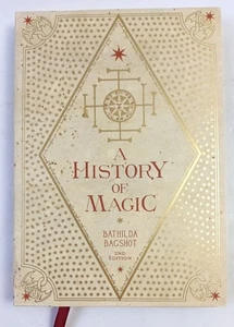 A HISTORY OF MAGIC BATHILDA BAGSHOT LINED JOURNAL HARRY POTTER MINALIMA LIKE NEW - Picture 1 of 8